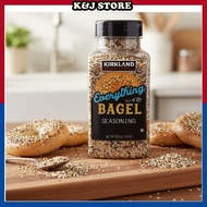 Kirkland Signature Everything Bagel Seasoning 505g All Purpose Spice Mix Topping Savory Aroma