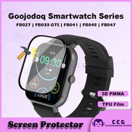 GOOJODOQ Watch Screen Protector Hydrogel TPU Soft Film (FB047, FB045,FB041,GTS FB033,FB027 Round) 3D