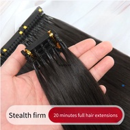 6d Hair Extension Female Real Hair Seamless Hair Extension Real Hair 6d 12th Generation