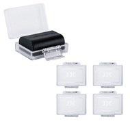 JJC Camera Battery Case Holder Box for Canon LP-E17 LP-E10 LP-E6 LP-E6N,Nikon EN-EL15a EN-EL14,Fujif