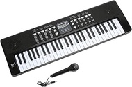 AXMAN LP5450 Keyboard with Microphone and Power Supply Connector, 54 Keys, Battery Operated 6 x AA (