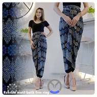 Rok lilit batik motif batik free ring  / rok llilit batik motif MEGA MENDUNG / rok lilit kebaya mode