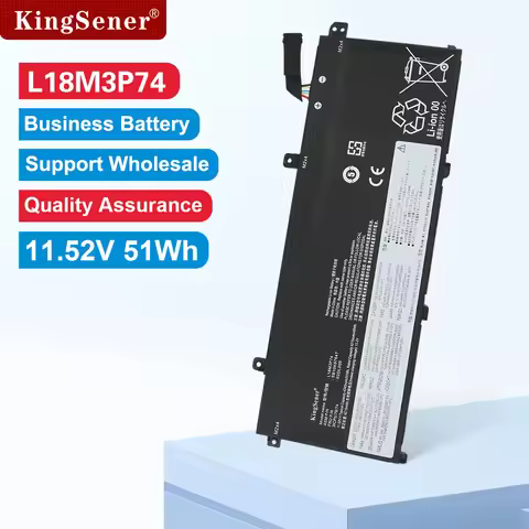 KingSener L18C3P72 Battery For Lenovo ThinkPad T490 T495 P43S P14s T14 Gen 1st 2nd L18C3P71 L18L3P73
