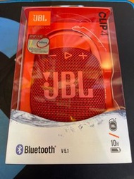 JBL Clip 4 Waterproof BT Speaker -Red