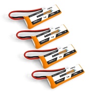 (4pack/Box)450mah 3.7v CNHL Ministar 1s 70c Lipo Battery  with ph 2.0 for Drone Fpv Helicopter