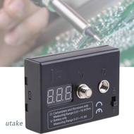 Utake Digital LED Ohm Meter Resistance Reader Voltage Tester