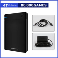 Hyperspin HDD With 100000+ Retro Games For PS4/PS3/PS2/Wii/Wiiu/SS/Game Cube/N64 Portable Game Hard