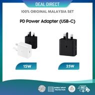 Samsung Power Adapter 15W/ 25W  Type-C to Type-C Fast Charge With Cable