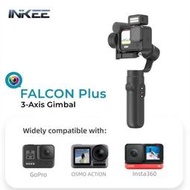 台灣現貨【升級版】INKEE FALCON Plus三軸運動相機穩定器 手持便攜鋁合金運動相機雲臺 GoPro1110