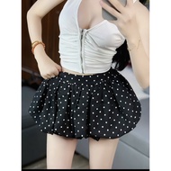 Hot trend polka dot shorts, easy to coordinate with clothes duoshop123