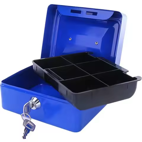 Protable Key Safe Box Key Locker Safe Home Shop Steel Safe Money Box Security Cash box Storage Hidde