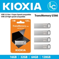 KIOXIA TransMemory U366 Metal Type USB 3.2 Flash Drive 64GB / 128GB Pendrive ThumbDrive