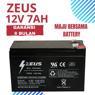 Aki VRLA ZEUS 12v 7Ah Untuk UPS / Sepeda Listrik / SELIS