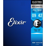 [Modern Musical Instruments] Elixir POLYWEB Thick Film Electric Guitar Strings Set Elixir Guitar Str