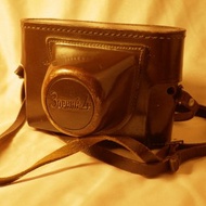 ZORKI-4 相機專用原廠皮套，適用 Jupiter-8、Industar-50 鏡頭，附 3/8 英吋腳架孔