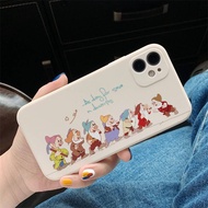 เคส iphone เคสซิลิโคน พิมพ์ลายคนแคระทั้งจ็ด สำหรับ iPhone 14/14PROMAX 11pro Max X XR XS XS MAX 7 8 p