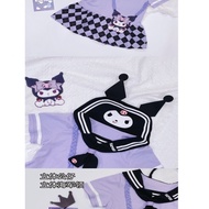 Summer fashion cute Kuromi sailor short sleeve dress for girls