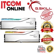 G.SKILL TRIDENT Z5 ROYAL 32GB(16GBx2) 64GB(32GBx2) 6400MHZ RGB DDR5 DESKTOP RAM SILVER