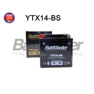 (YTX14-BS )BATTMASTER AGM BATTERY MOTORCYCLE  FOR GTR1400 BMW GS/GSA
