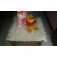 Korean fur tablecloth size 40x40, 30x40, 20x30