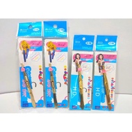 [Top Value] Bag of 12 YALIAN Eyebrow, Eyelash, Gray Hair Tweezers - Model C16 9cm