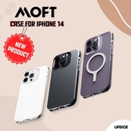 【Ready】 Moft Iphone Case for Iphone 14 pro max / pro / Iphone 13 Pro Max มือ 1 พร้อมส่ง เพิ่มประสิทธิภาพ แม่เหล็ก 2 เท่า