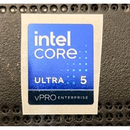 Intel Core Ultra 5 logo Sticker VPRO Enterprise small sizeOriginal