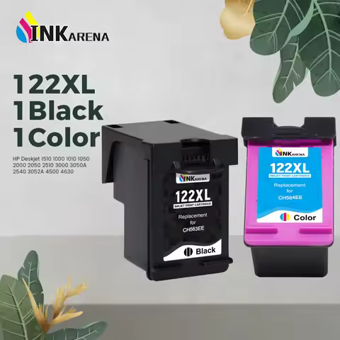 Remanufactured 122XL Cartridge Replacement for HP 122 Ink Cartridge for Deskjet 1000 1050 1050A 1510