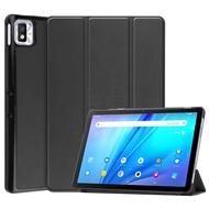 [HM] สำหรับ Tcl Tab 10S แท็บเล็ตกรณี Tri-Fold Pu หนังยืนปกแม่เหล็กสำหรับ C Oque Tcl Tab 10วินาที9080กรัม9081X2021ปกสมาร์ท-แท็บเล็ตแอมป์; เคส E-Books-