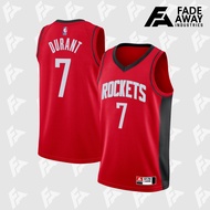 KEVIN DURANT 7 HOUSTON ROCKETS BASKETBALL JERSEY