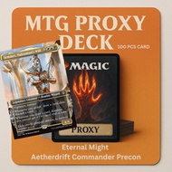 MTG PROXY DECK - Aetherdrift Commander Precon