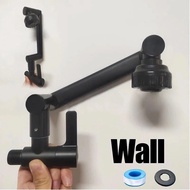 Rotation 1080° Swan sink faucet / sink faucet Wall-mounted sink faucet 2-mode water faucet