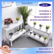 Waterproof outdoor garden flower plant rack balcony rack decoration rack shoes rack rak bunga bertingkat 防水花架 多肉 花盆 Pot