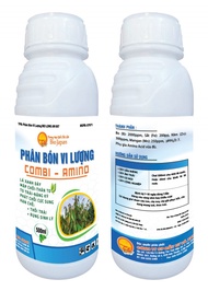 Phân bón lá COMBI - AMINO công ty BIO JAPAN [QUẢ CẦU LỬA] cung cấp trung vi lượng - amino cho lúa ra