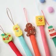 韓國【Afrocat】yummy friends strap 蘋果 優格 餅乾 美味點心總動員 手機裝飾/吊飾/吊繩