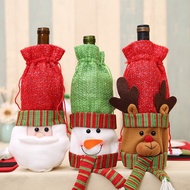 Christmas Bottle Cover Santa Wine Bottle Cover Christmas Gift Christmas Gift