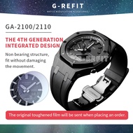 GA2100 Refit New 4rd Generation Fluorine Rubber Metal Bezel and Watchstrap GA-2100/2110 316 Stainles