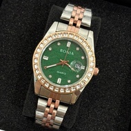 [ BW3186 ] JAM ANALOG BESI DATE + JAM BESI +JAM TANGAN PEREMPUAN