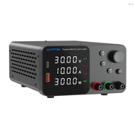 Toho Variable DC Power Supply 60V 5A Bench Power Supply with 4-Digits LED Display Adjustable Switching Power Supply with Encoder Adjustment Knob Output Enable/Disable Butt