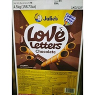 Biskut timbang /julie's Love letter /Choco Roll /巧克力蛋卷 /Julie Love Letter /Egg Roll