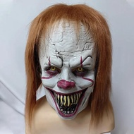 NEW Halloween Horror Clown Pennywise Mask Head Set in Europe and The United States New Spirit Clown 