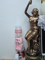 CITIZEN「希望女神」青銅色古董置物鐘