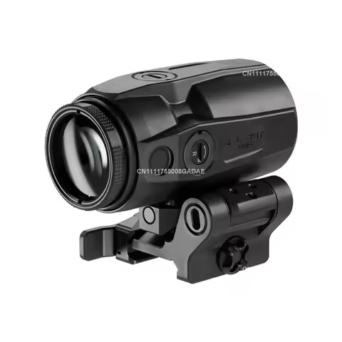 J3T Compact Magnifier 3X Rifle Optic Scope Flip to Side Mount R-8T Holographic Red Dot Sight Combo f