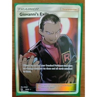 Giovanni's Exile #67 Pokemon Hidden Fates