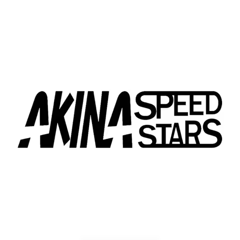 New Design Scratch Stickers for AKINA SPEED STARS Car Stickers Funny Initials Racing Decal Notebook 