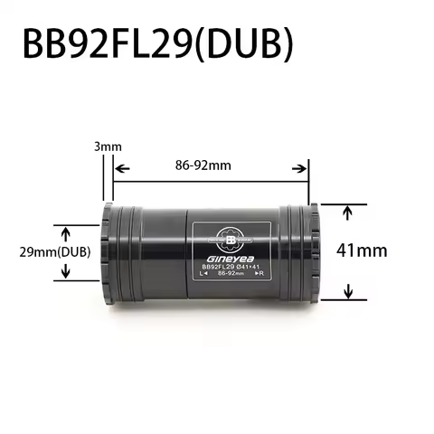 BB86 BB92DUB PF41DUB Press Fit Bottom Brackets 4 Bearings for Road Bike Mountain Frame Shell Use DUB