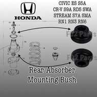 OEM Honda 1set 4pcs CR-V S9A RD5 SWA RE2 Stream S7A RN3 Stream SMA RN6 RN8 Rear Absorber Mounting Bush Set