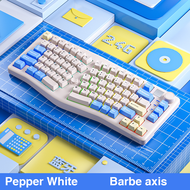 LEOBOG A75 Customized Mechanical Keyboard Wired/2.4G/BT Connection 83 Keys Streamlined Layout Suppor