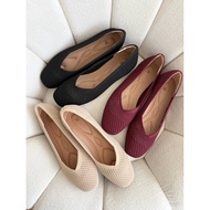 RV Knit Mesh Breathable Soft Flat Shoes – Comfortable Casual Shoes