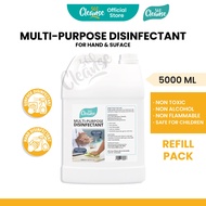 Cleanse360  Multi-Purpose Disinfectant For Hand & Surface [Liquid Refill - 5000ml / 5L ]